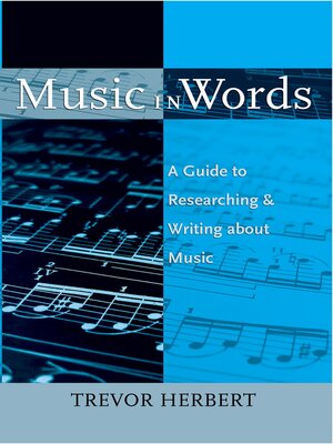 cover image of Music in Words
